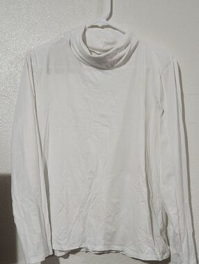 Talbots Cream Crewneck Tee